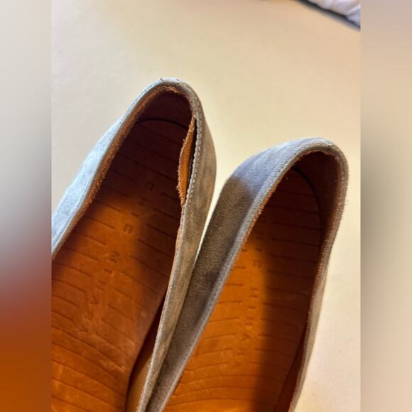 Chie Mihara Kerin 004 Suede Flower Heel Grey - Picture 2 of 9